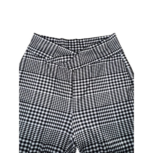 Fashion Nova Black & White Gingham Two-Piece Set Crop Top Pants Large Sexy Cute - Picture 6 of 11